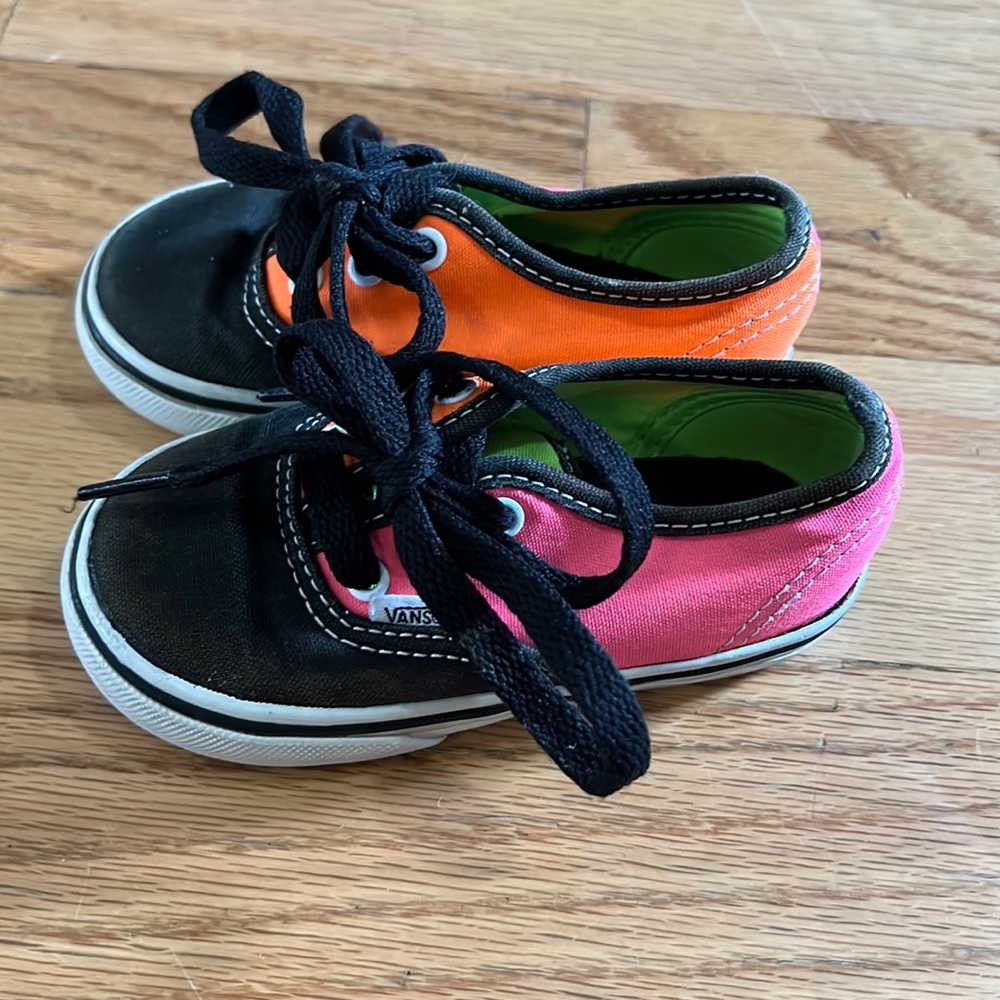 Vans Color Block Shoe Toddler Size 6